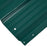 Pack of 12 Metal Roofing Sheets for Greenhouse and Shed, Green