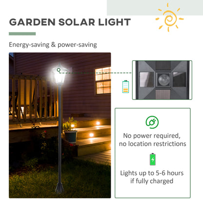 Outdoor Garden Solar Light with Base Freestanding Energy-saving Optical