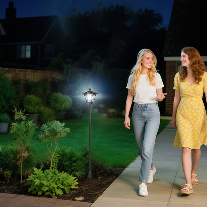 Outdoor Garden Solar Light with Base Freestanding Energy-saving Optical