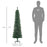 5.5FT Artificial Snow Dipped Christmas Tree Home Indoor Decoration Green