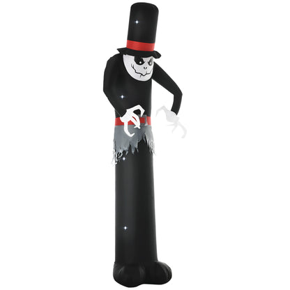 10' Inflatable Halloween Ghost Outdoor Decoration Waterproof LED Light