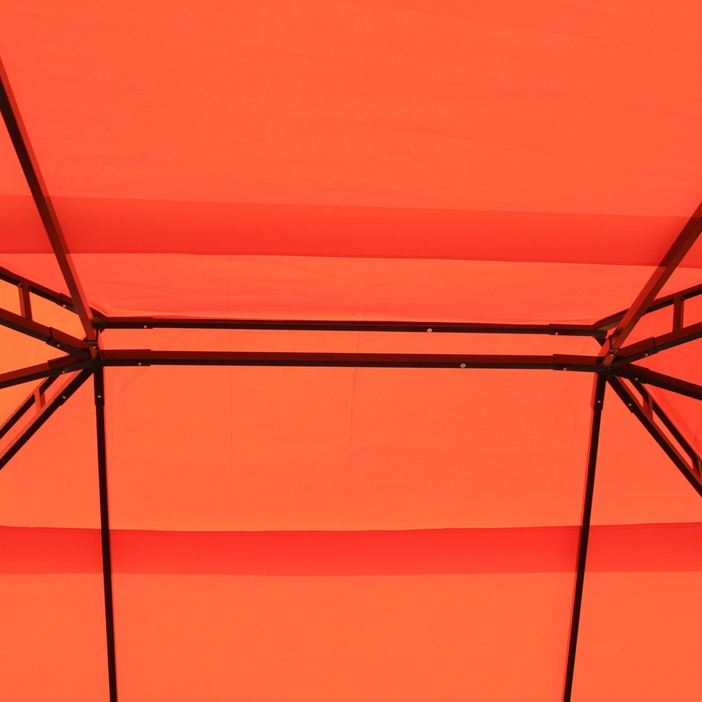 3m x 3.6m Aluminium Gazebo Canopy Patio Marquee Party Tent Orange