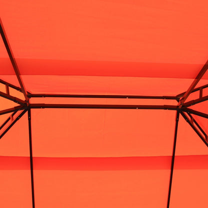 3m x 3.6m Aluminium Gazebo Canopy Patio Marquee Party Tent Orange