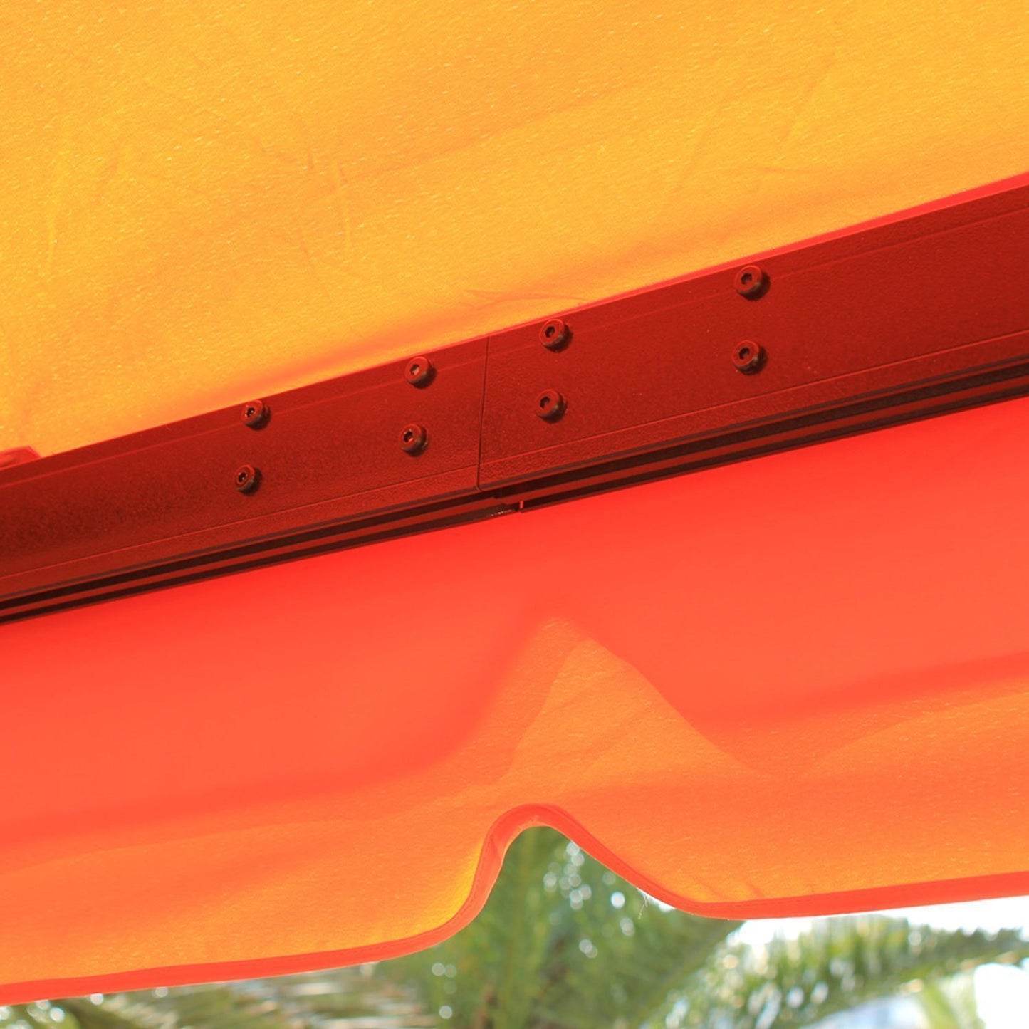 3m x 3.6m Aluminium Gazebo Canopy Patio Marquee Party Tent Orange