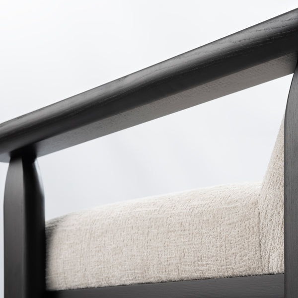 Waldo Armchair – Light Taupe Chenille