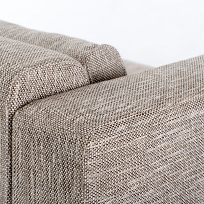 Dolce Corner Sofa Right Hand Dark Taupe Linen