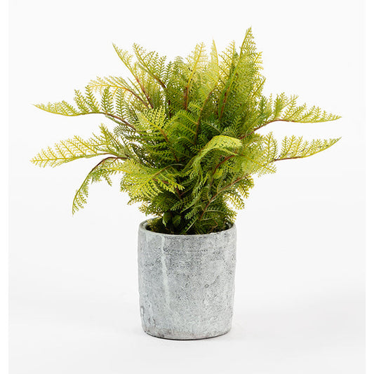 Potted Artificial Fern Plant