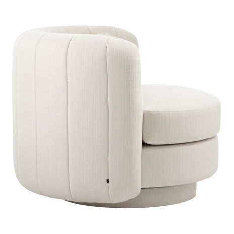 Calvin Swivel Armchair - Calico