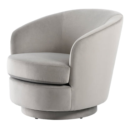 Melville Swivel Chair - Dove Grey
