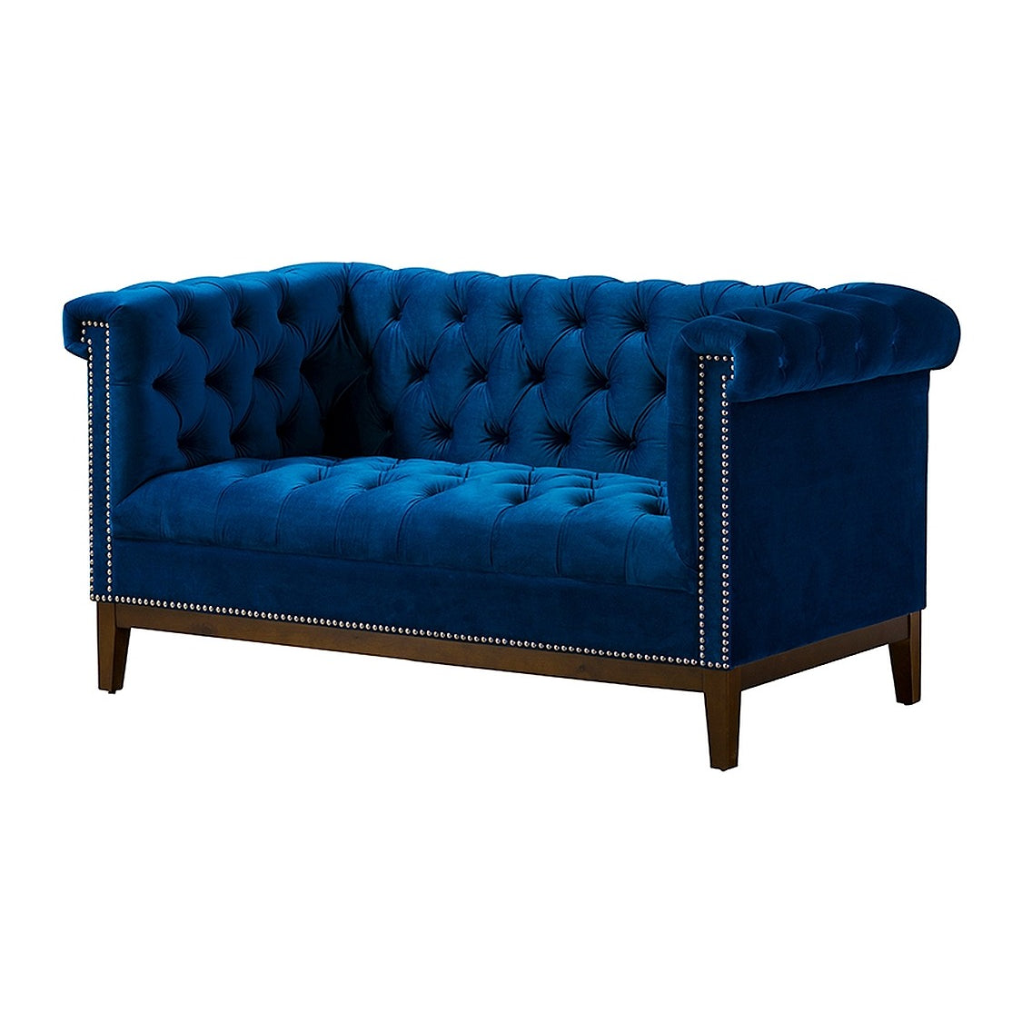Bergmann Two Seat Sofa - Navy Blue
