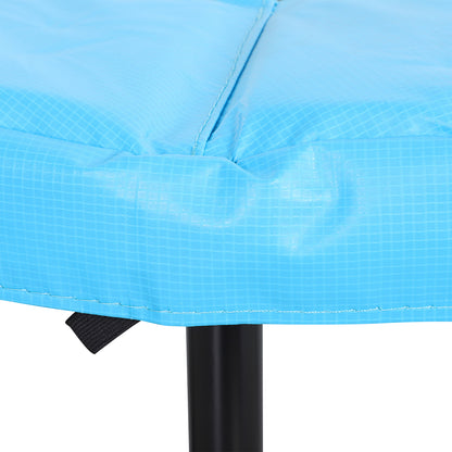 40" Mini Trampoline, Rebounder Jumper w/ Adjustable Handle, Blue