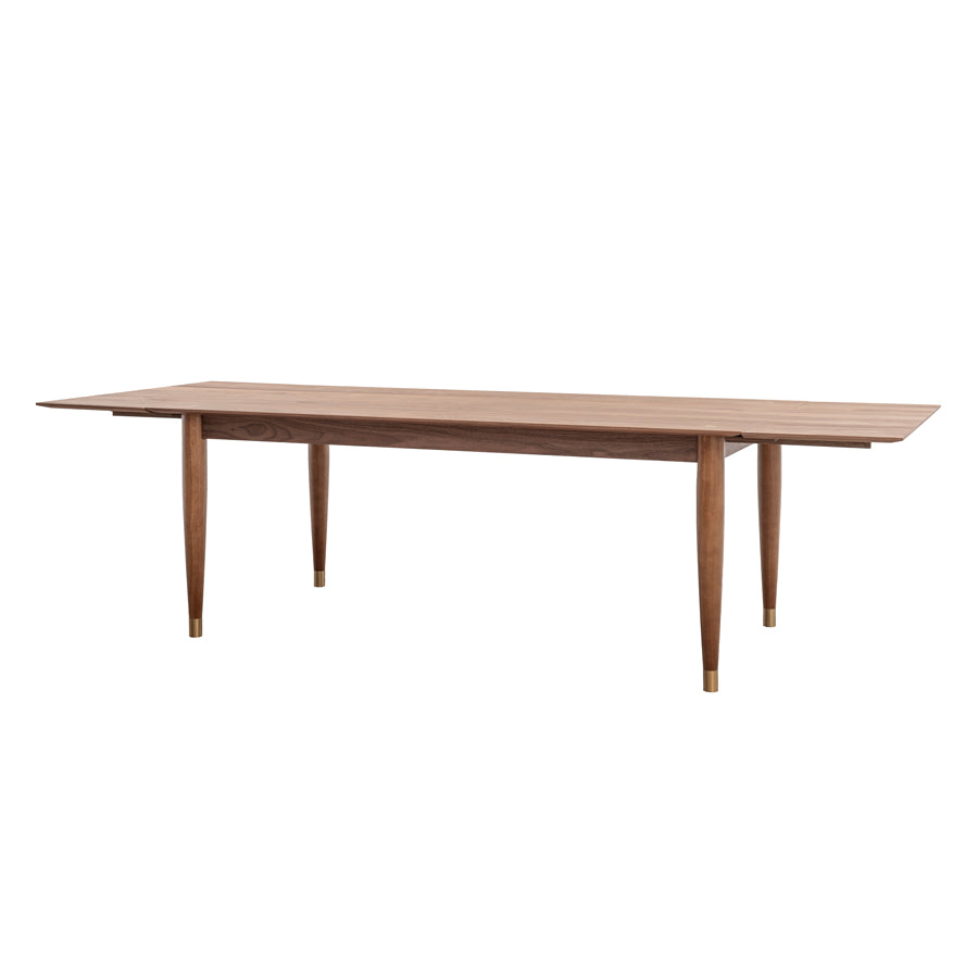Como Walnut Extending Dining Table