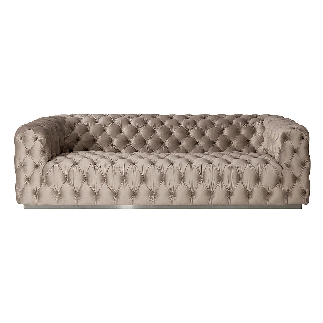 Frankfurt Three Seat Sofa – Taupe