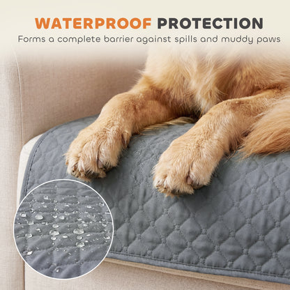 Waterproof Sofa Cover, Soft Couch Cover for Dogs Cats Pets