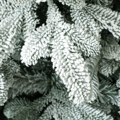 7 ft Artificial Christmas Tree with 1867 Branches, Hinged Xmas Tree