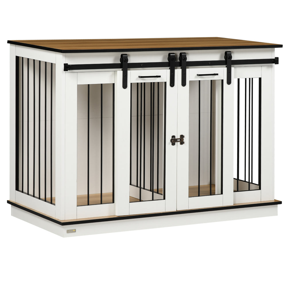 Dog Crate Furniture for Large Dogs, Double Dog Cage for Small Dogs