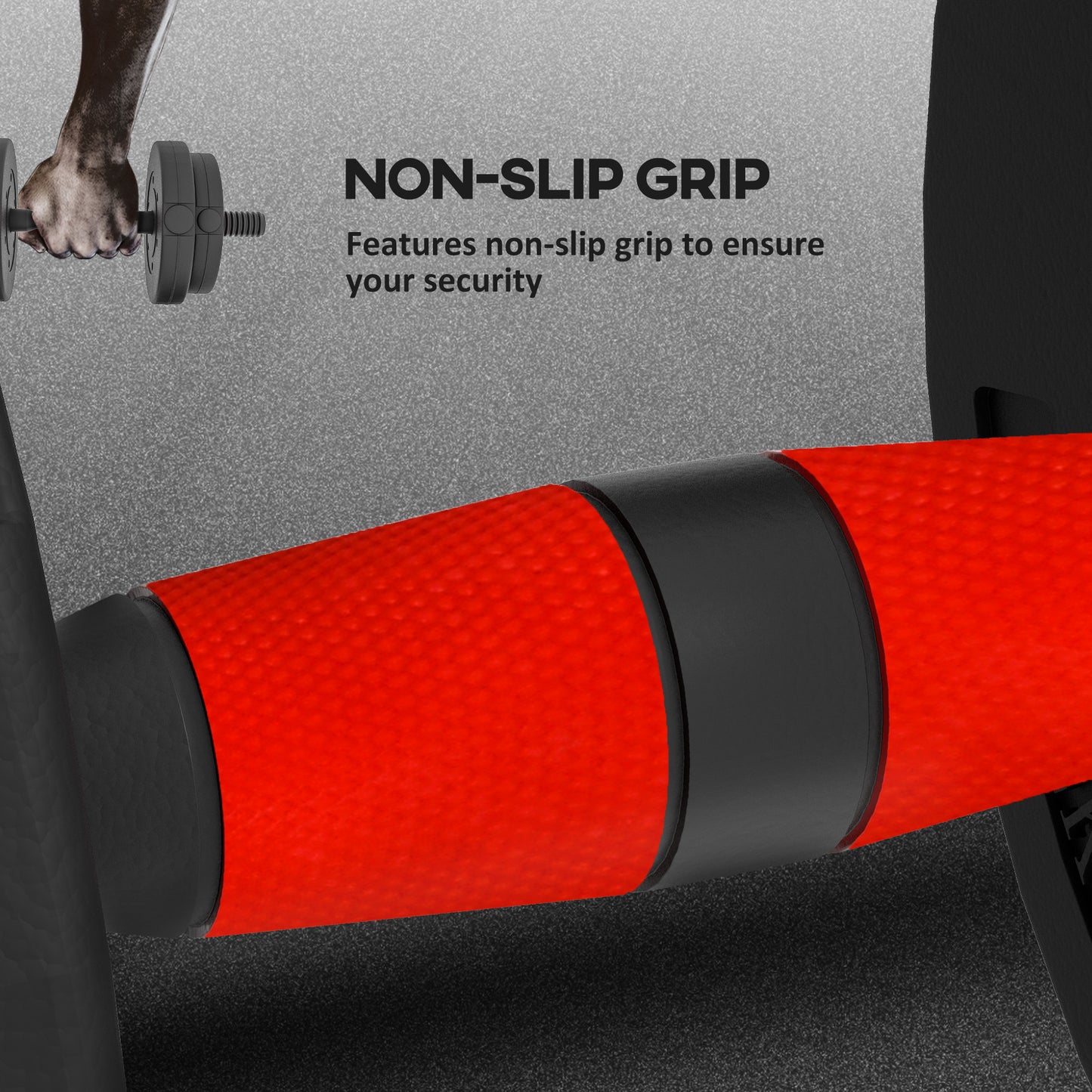 15 kg Adjustable 2 in 1 Barbell Dumbbells Weight Set for Body Fitness