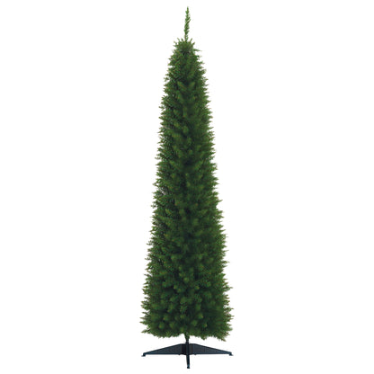 7FT Tall Christmas Pine Tree Artificial Easy Assembly Holiday Décor