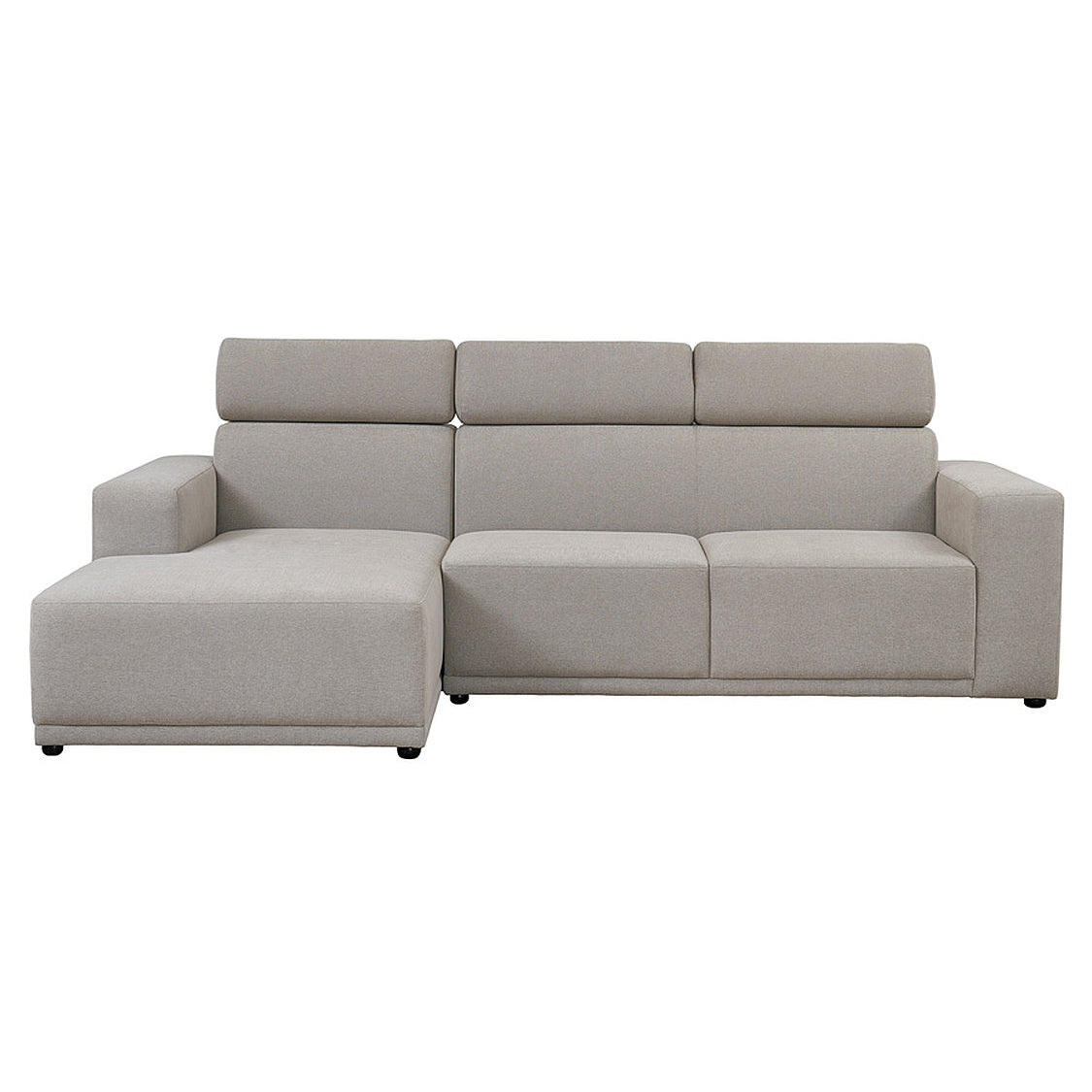 Heather Left Hand Corner Sofa - Taupe