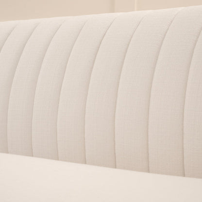 Baxter Three Seat Sofa – Ivory