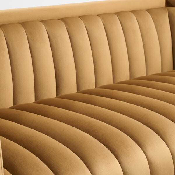 Metz Two Seat Sofa - Camel