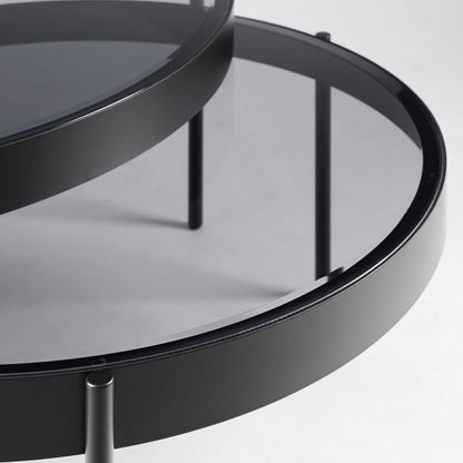 Orion Black Nesting Coffee Tables