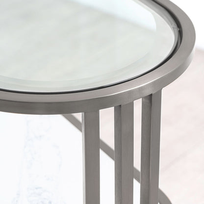 Aria Side Table Silver