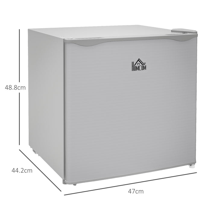 35L Tabletop Freezer with Adjustable Temperature Wire Shelf Grey