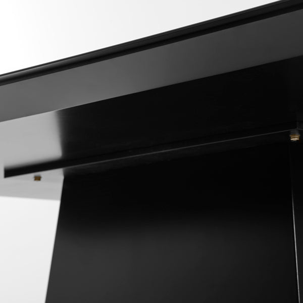 Loretta Square Black Dining Table
