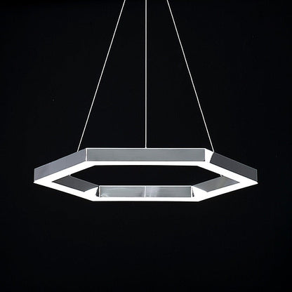 Alveare Chrome LED Pendant Light