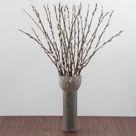 Large Speckled Glass Vase