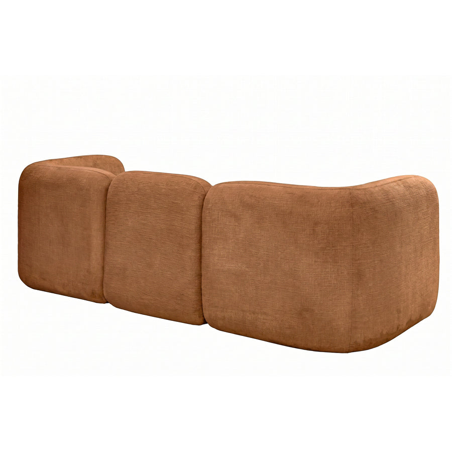 Munich Three Seat Sofa - Terracotta