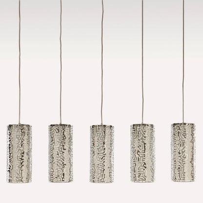 Moray Five Light Pendant Chrome