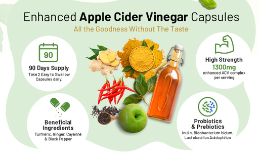 120 x Apple Cider Vinegar Capsules