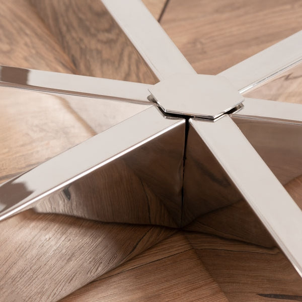 Kronos Chrome Dining Table