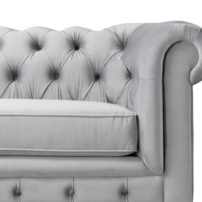 Monty Three Seat Sofa - Dove Grey
