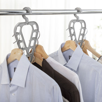 Wardrobe Hanger Organiser Set ( 2 x Hangers Included)