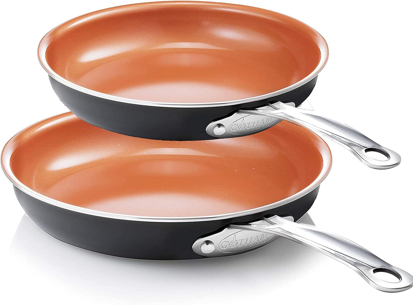 Quidsin Bestselling Pan Set Is Back! Food Slides Off Like Magic with These Non-Stick Frying Pans!