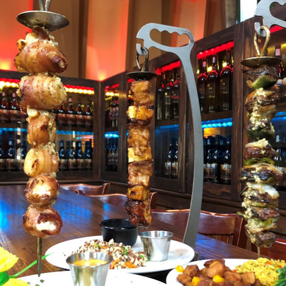 Mira Restaurant - 2-Course Meal for Two: Garlic Bread, Epic Espetadas & Tantalising Sides for Two!