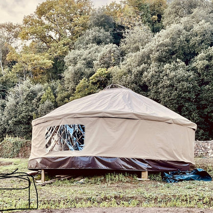 Overnight Yurt Retreat for Just £129 per couple. Slow down and reconnect with nature with Joy Retreat in St. Aubin!