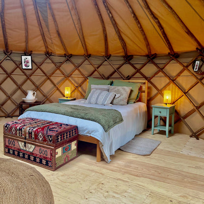Overnight Yurt Retreat for Just £129 per couple. Slow down and reconnect with nature with Joy Retreat in St. Aubin!