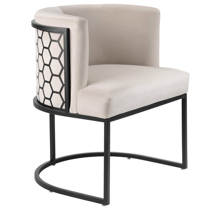 Alveare Dining Chair Black – Chalk
