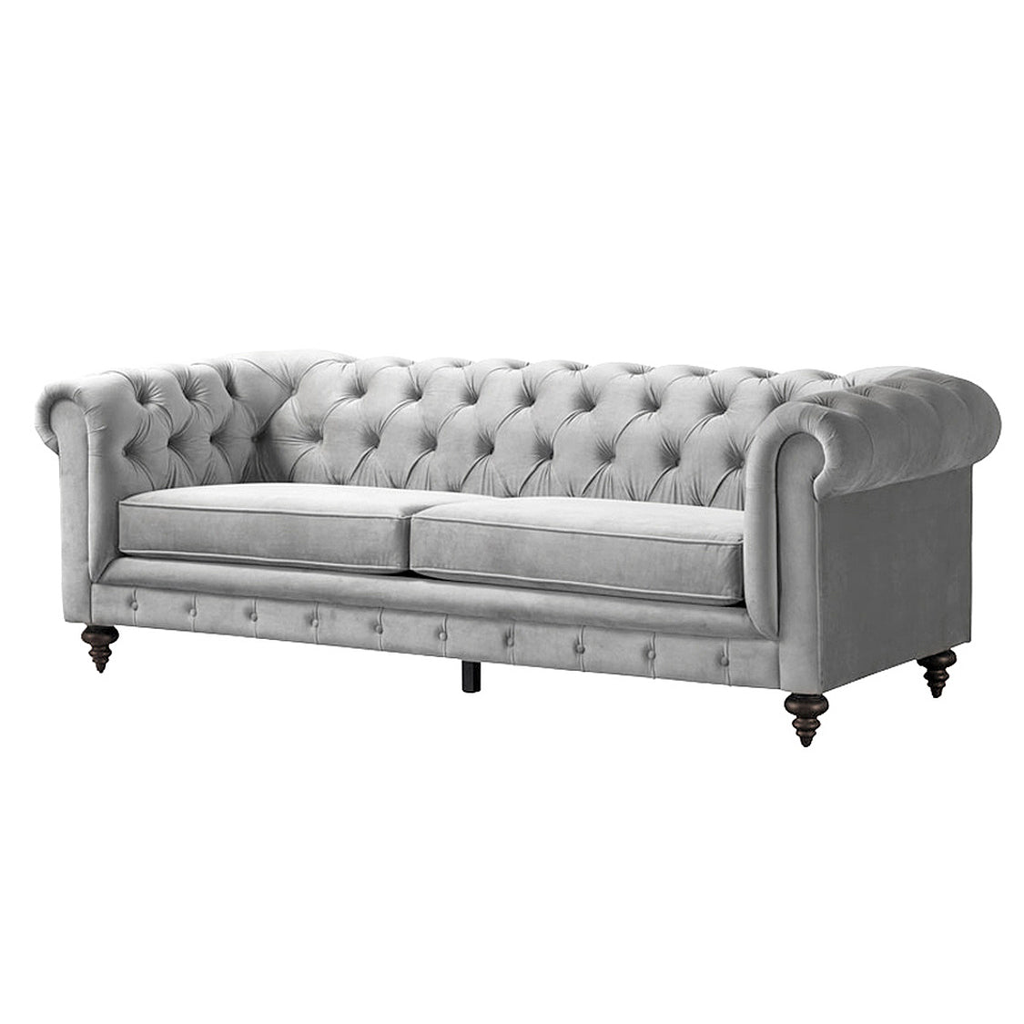 Monty Three Seat Sofa - Dove Grey