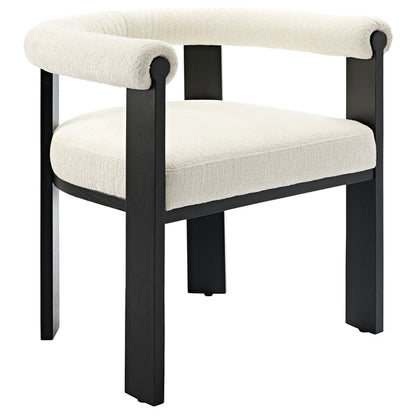 Nyx Dining Chair – Ivory Chenille