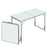 Portable Outdoor Garden Aluminium Portable Folding Camping Picnic Party Field Kitchen BBQ Table