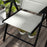 Set of 2 Patio Folding Chairs w/ Adjustable Back, Garden Dining Chairs w/ Breathable Mesh Fabric Padded Seat, Backrest, Headrest, Grey