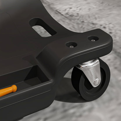 Mechanic Vehicle Creeper Rolling Moulded Workshop Garage Assistance