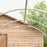 Polytunnel Greenhouse Walk-in Grow House with PE Cover, Door and Galvanised Steel Frame, 3 x 2 x 2m, Clear