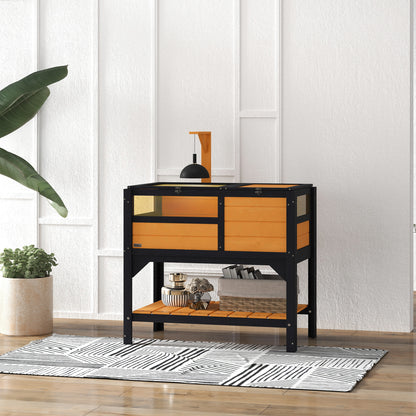 Lightweight Foldable Dog Stroller for Mini Dogs, Light Grey