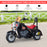 Kids Electric Motorbike 6V Children Ride On Motorcycle Battery Powered Toy w/ Lights Sound for 3-6 Years Old Black